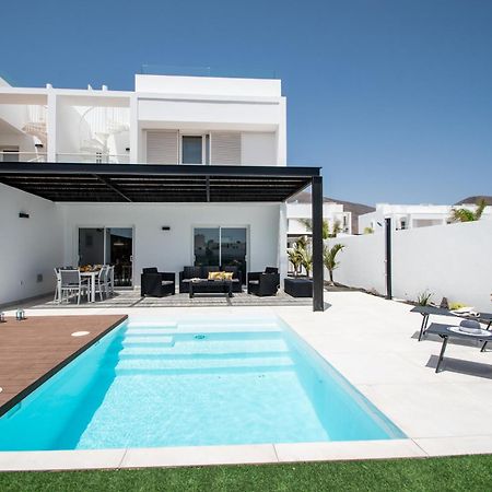 Serena Villa 38 - Heated Pool, Sea Views, Ac, High Speed Internet Playa Blanca  Exterior photo